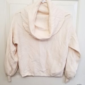Zara Knit cream beige long sleeve top sweater